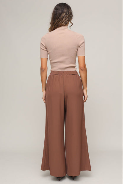 Rebecca Ribbed Mock Neck Sweater