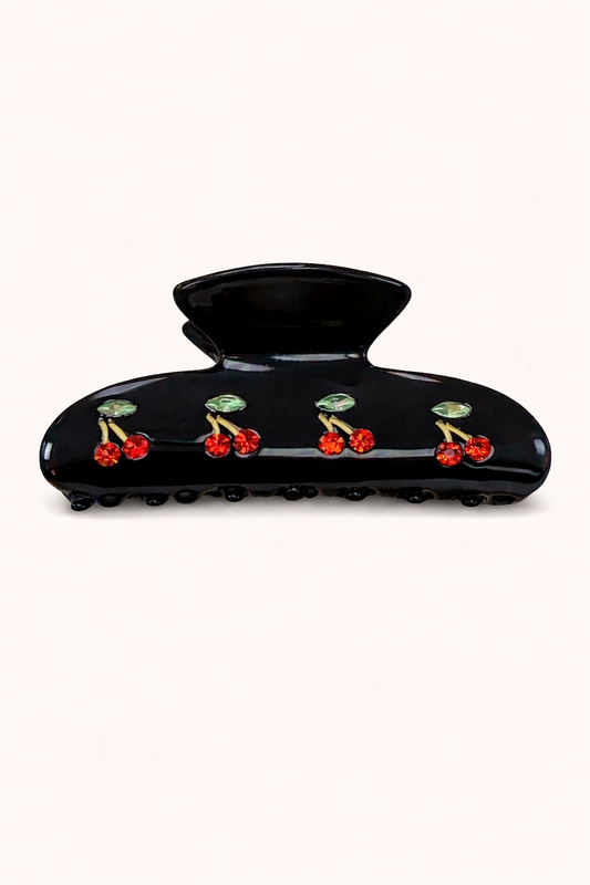 Ruby Cherry Hair Clip