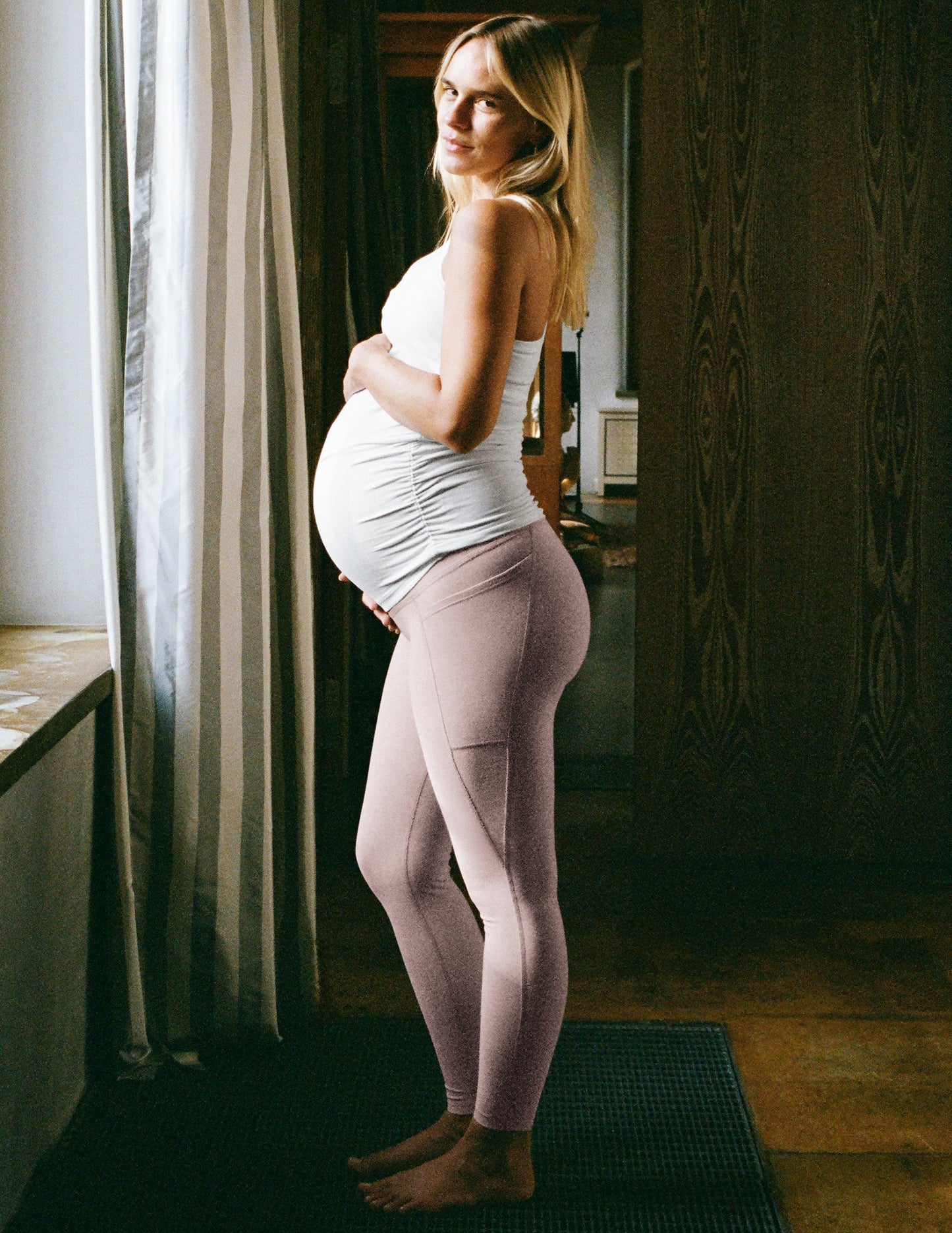 Spacedye™ Love the Bump Maternity Pocket Midi Legging
