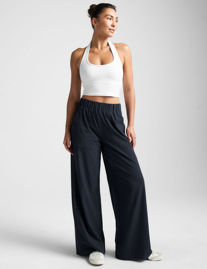Spacedye™ Well Rounded Cropped Halter Tank