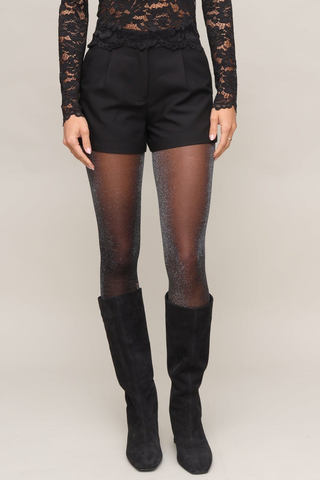 Saint Pleated Front Short