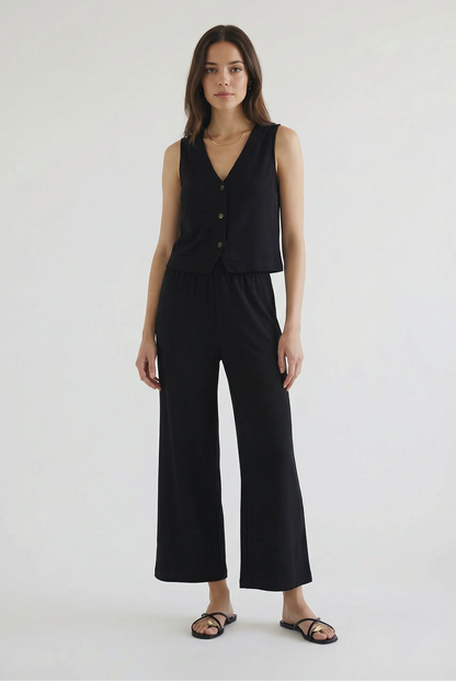 Scout Jersey Crop Flare Pant