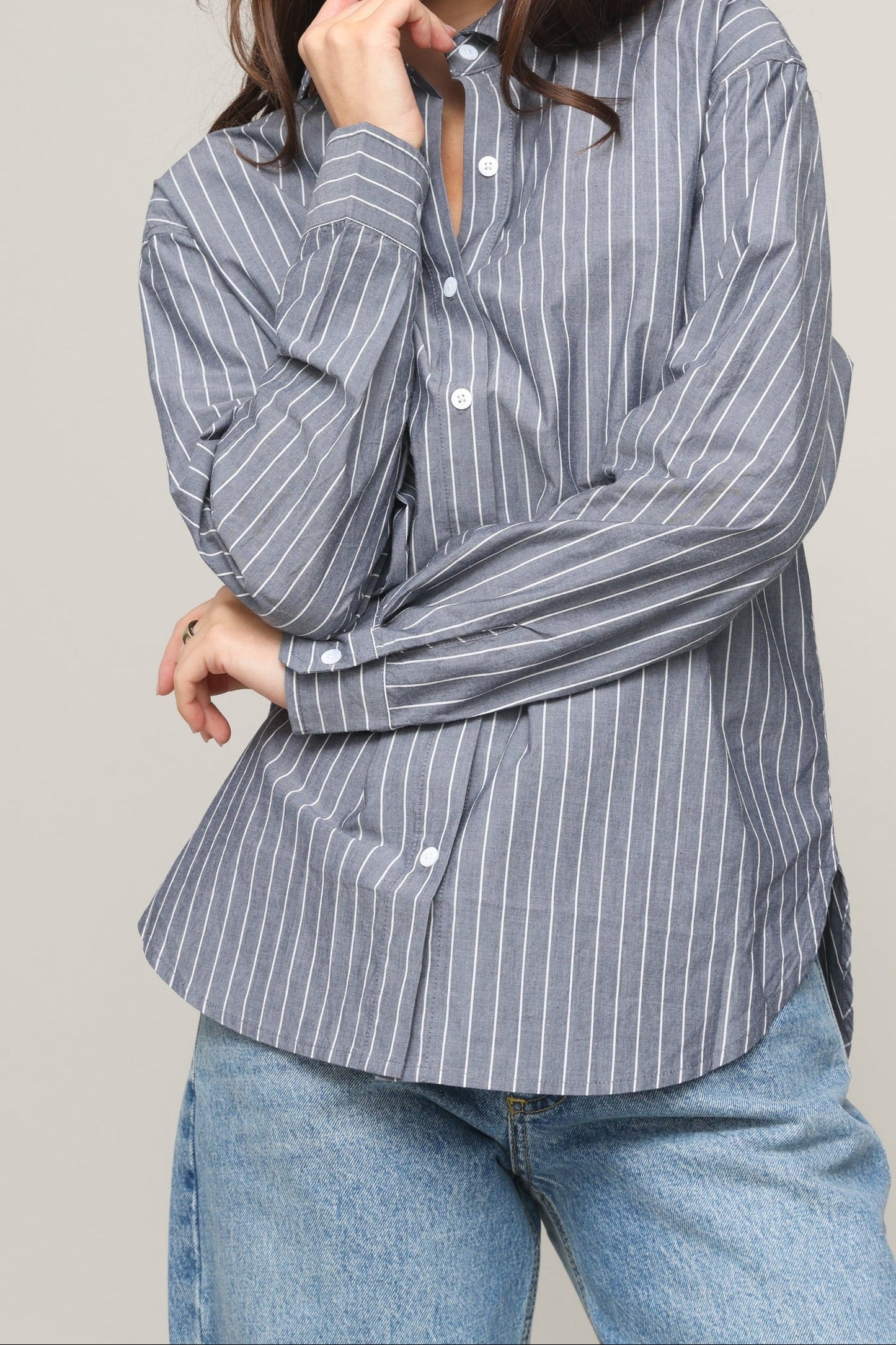 Seaport Striped Poplin Shirt