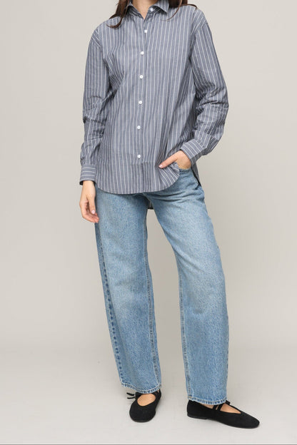 Seaport Striped Poplin Shirt