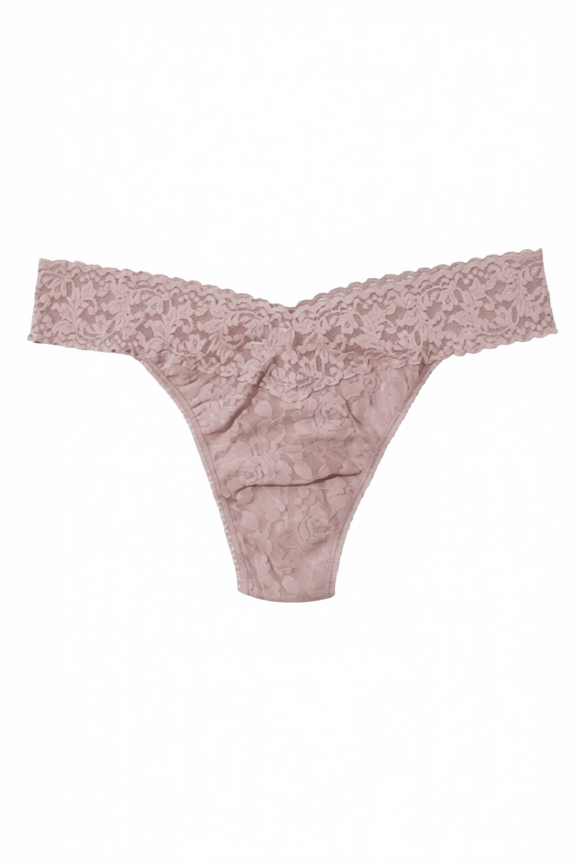 Signature Lace Original Rise Thong