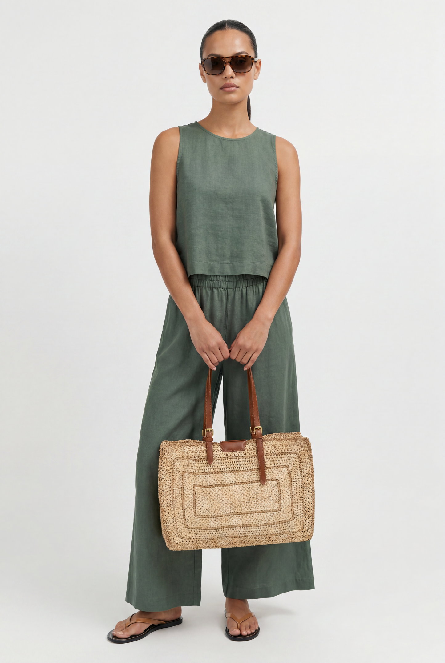 Sloane Linen Top