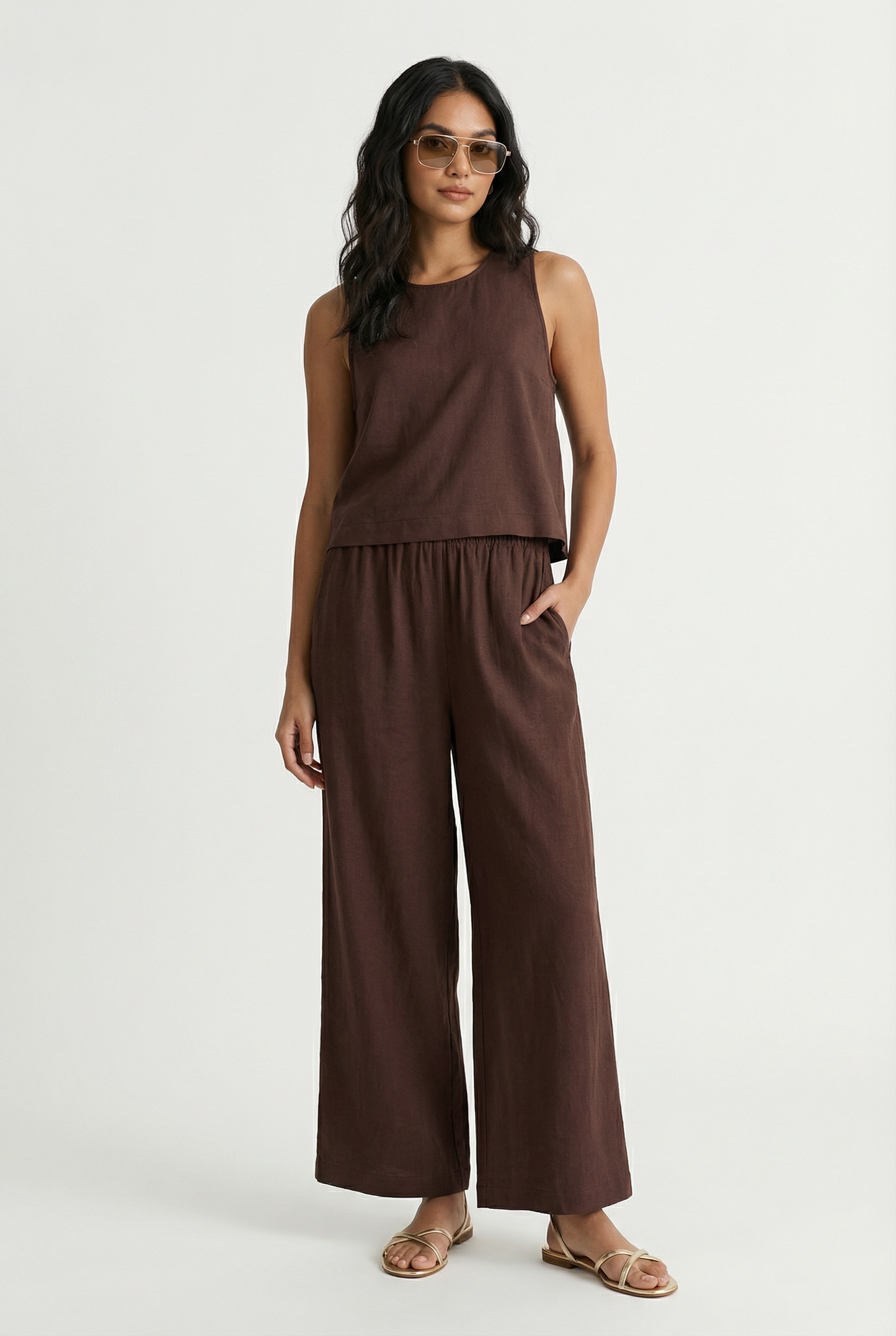 Sloane Linen Top