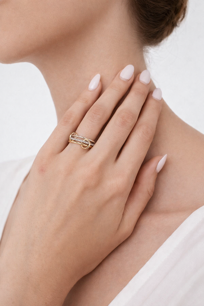 Spinn Triple Band Ring