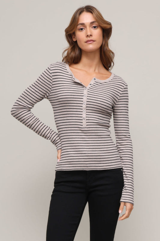 Stella Stripe Henley