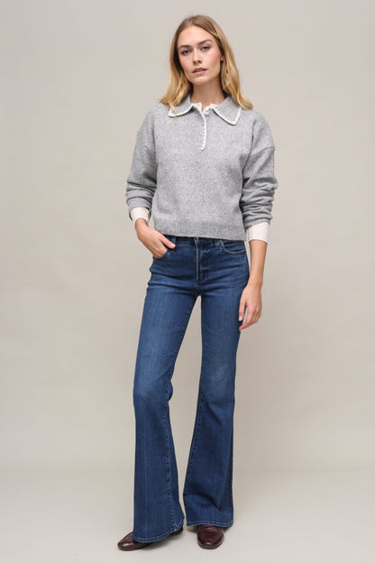 Stitch It Polo Sweater
