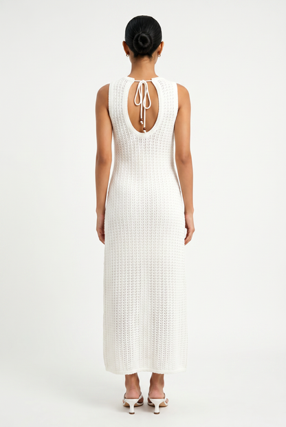 Sunriser Crochet Tie Back Dress