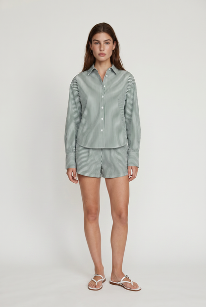 Lyle Stripe Button Down