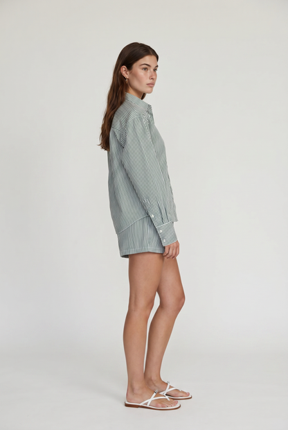 Lyle Stripe Button Down
