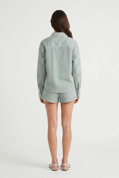 Lyle Stripe Button Down