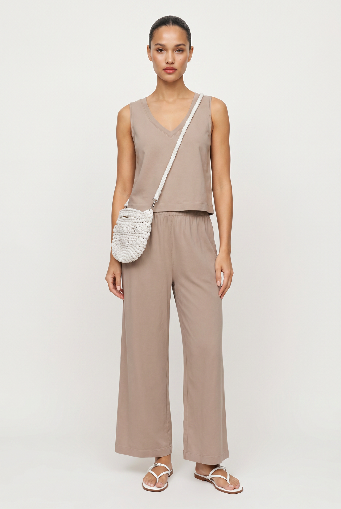 Scout Jersey Crop Flare Pant