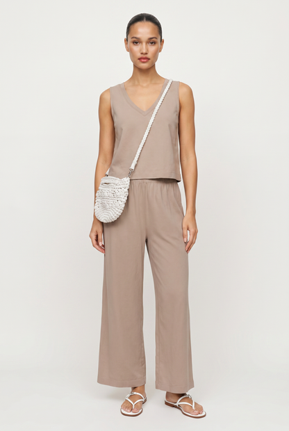 Scout Jersey Crop Flare Pant