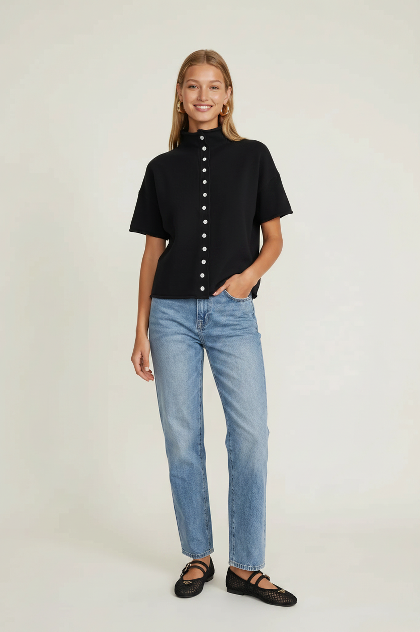 Shine Me Blind Me Short Sleeve Cardigan