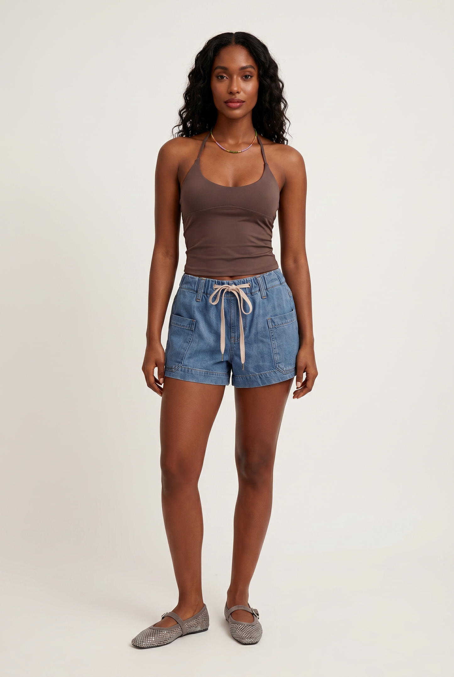 Highlight Halter Tie Top