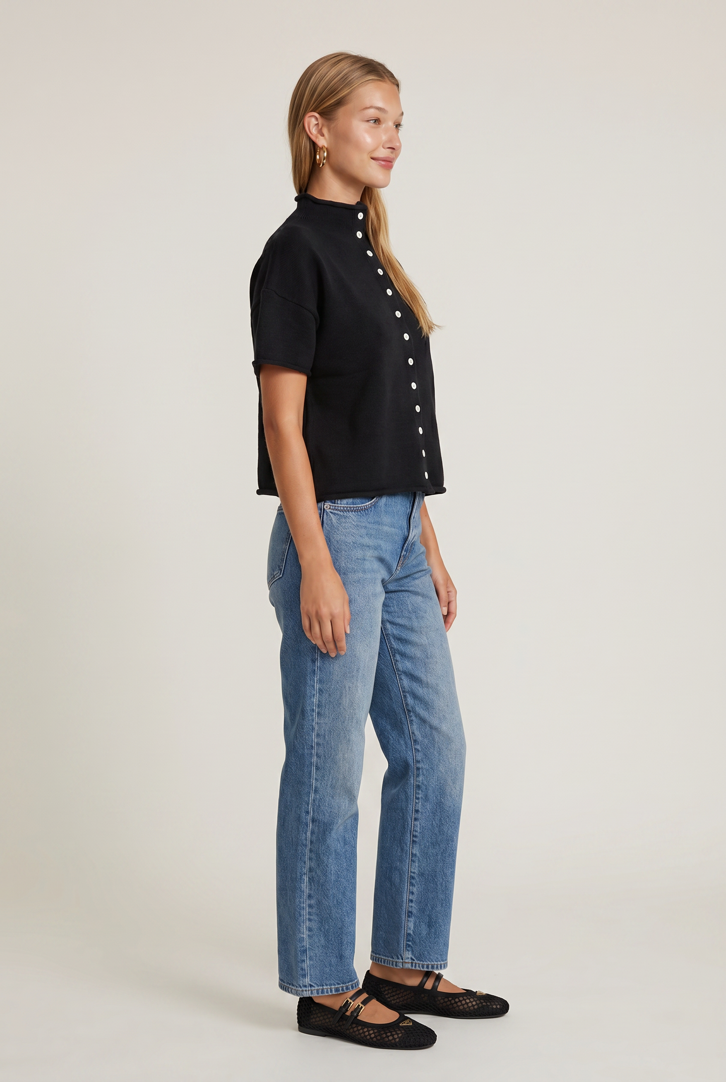 Shine Me Blind Me Short Sleeve Cardigan