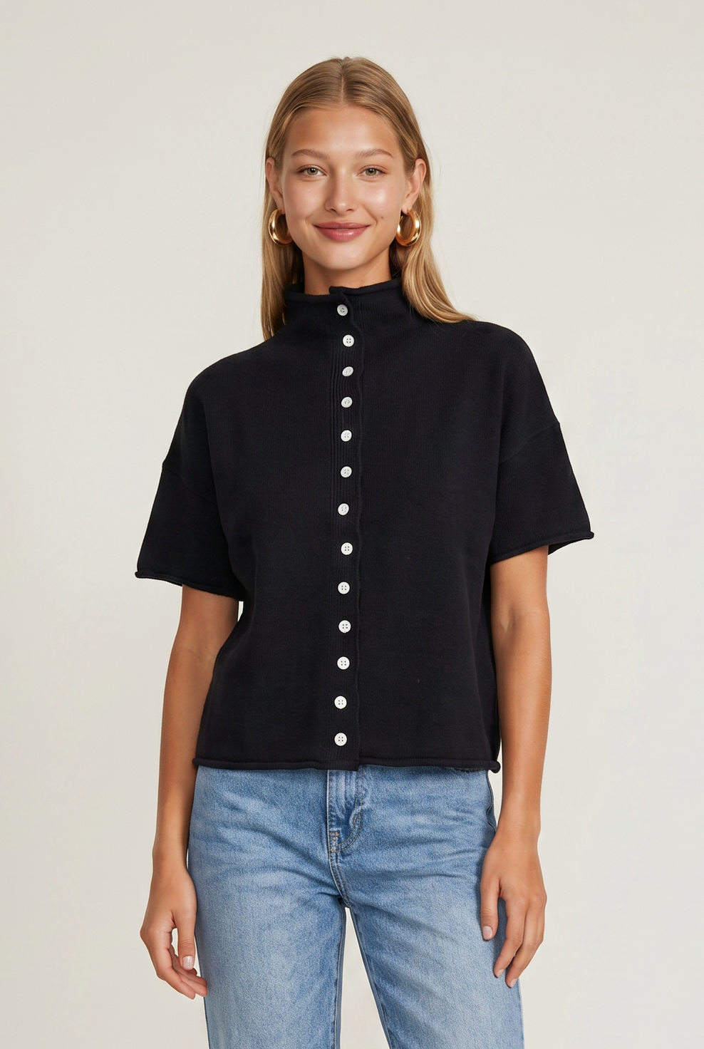 Shine Me Blind Me Short Sleeve Cardigan