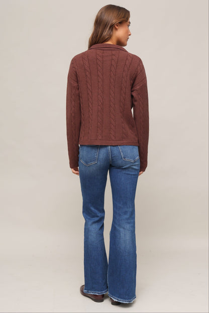 The Heritage Zip Up Sweater