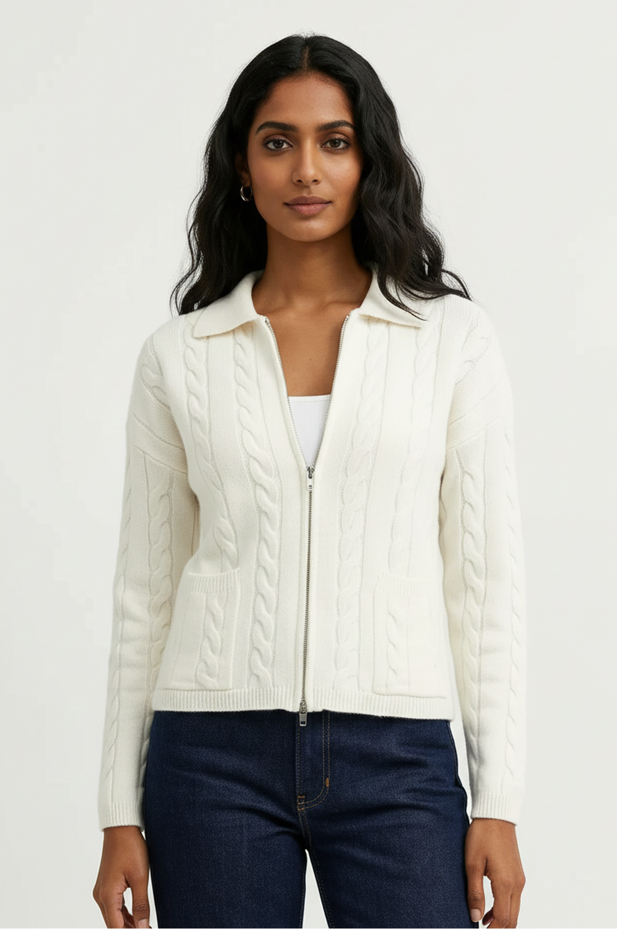 The Heritage Zip Up Sweater