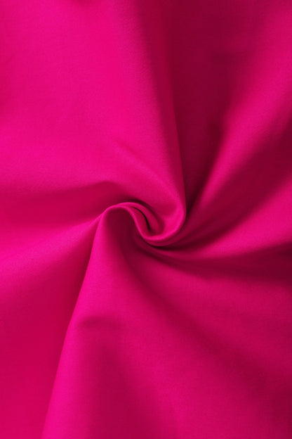 Lily Hot Pink Off Shoulder Dress