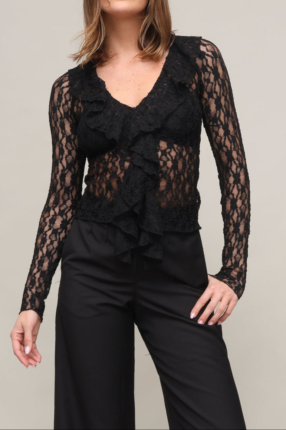Veronica Lace Top