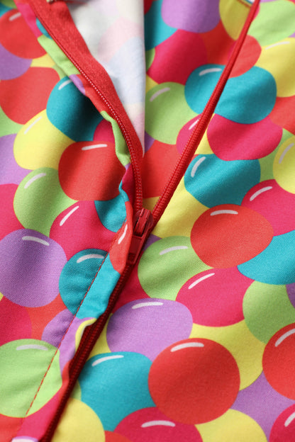 Amanda Gumball Machine Flared Dress