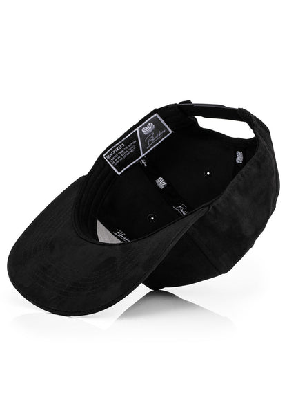 Blackskies-Aegis-Snapback-Cap-Black-Suede-Bottom