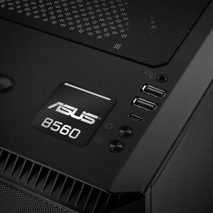 Asus B560 Motherboard 1"x1" Chrome Effect Domed Case Badge / Sticker Logo