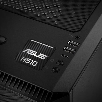 Asus H510 Motherboard 1"x1" Chrome Effect Domed Case Badge / Sticker Logo