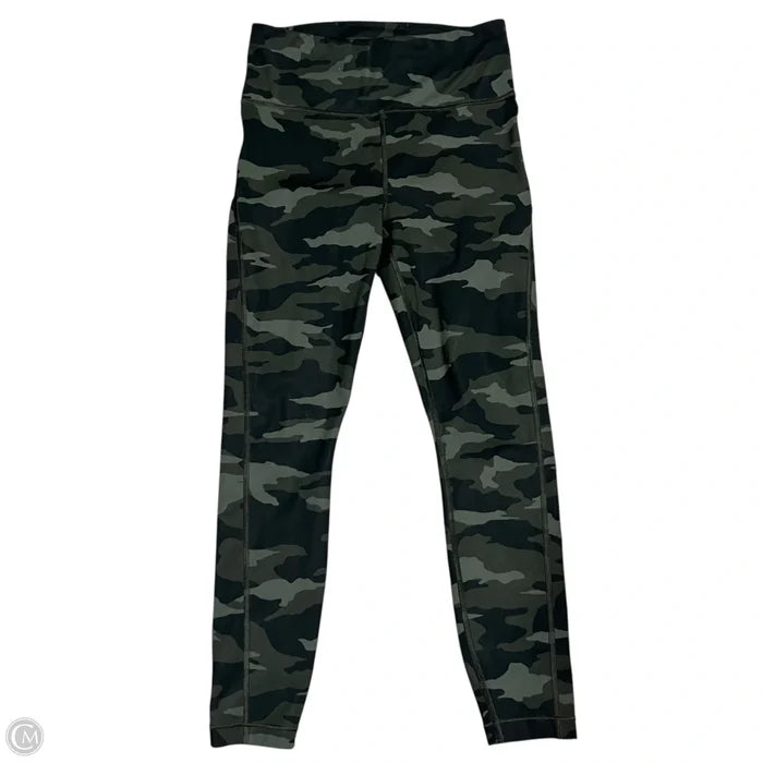 Athletic Leggings By Athleta In Camouflage Print, Size: 0