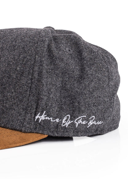 Blackskies-B-Script-Flannel-Snapback-Cap-Grey-Premium-Hat-4