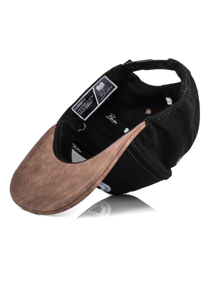 Blackskies-Behemoth-Snapback-Cap-Baseball-Hat-Black-Nubuck-Brim-2