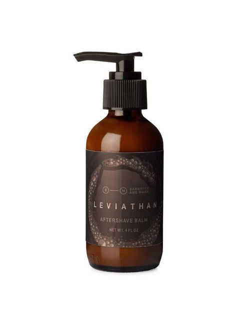 Leviathan After Shave Balm bottle for men's grooming