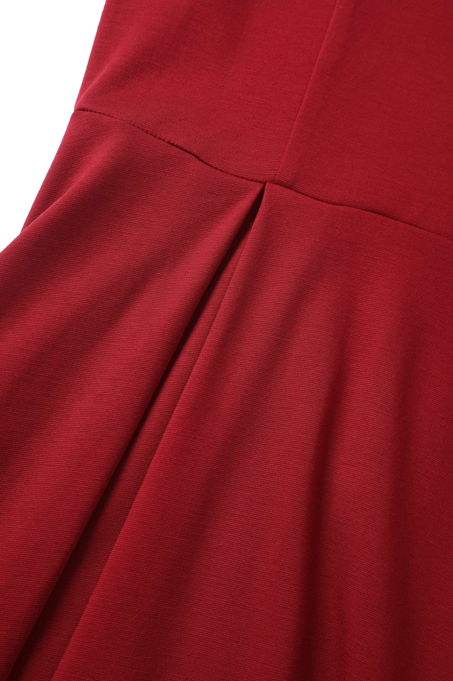 Beatrix Burgundy Formal Dress