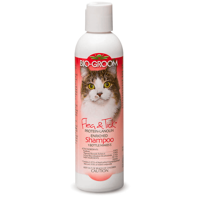 Bio-Groom Flea & Tick Cat Shampoo 8oz