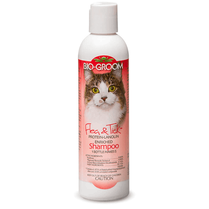 Bio-Groom Flea & Tick Cat Shampoo 8oz