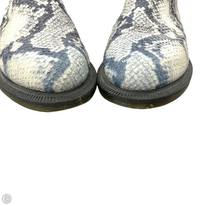 Boots Combat By Dr Martens In Snakeskin Print, Size: 8