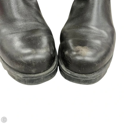 Boots Mid-calf Heels By La Canadienne In Brown, Size: 9.5