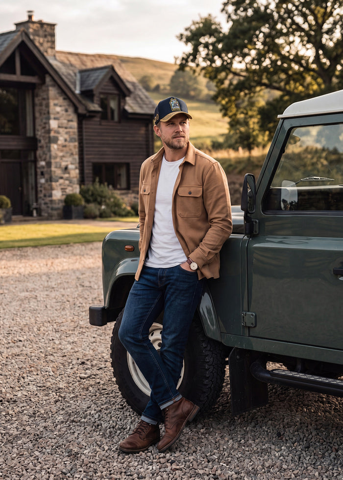 Born in the Storm Trucker Cap