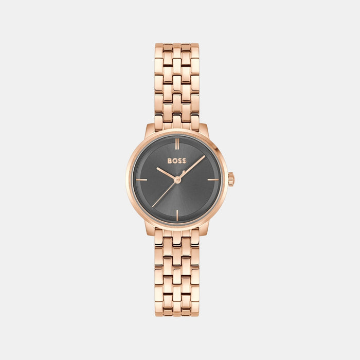 Boss Lucia Women Quartz Grey Dial Analog Stainless Steel Watch 1502820
