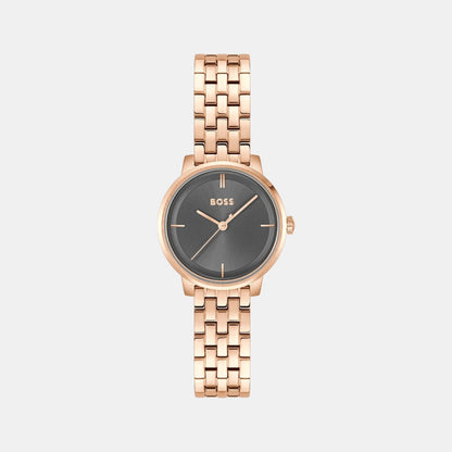 Boss Lucia Women Quartz Grey Dial Analog Stainless Steel Watch 1502820