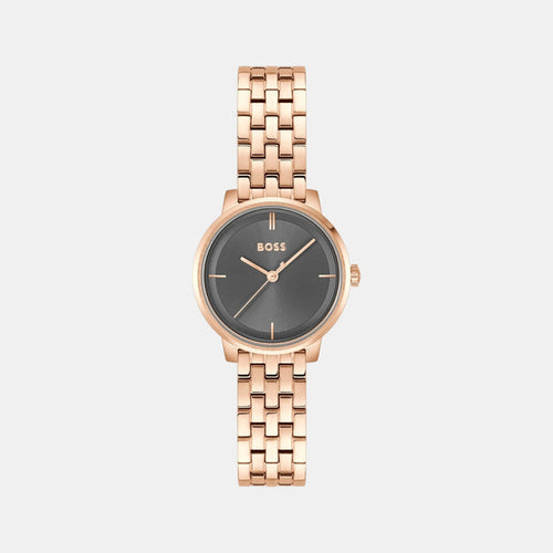 Boss Lucia Women Quartz Grey Dial Analog Stainless Steel Watch 1502820