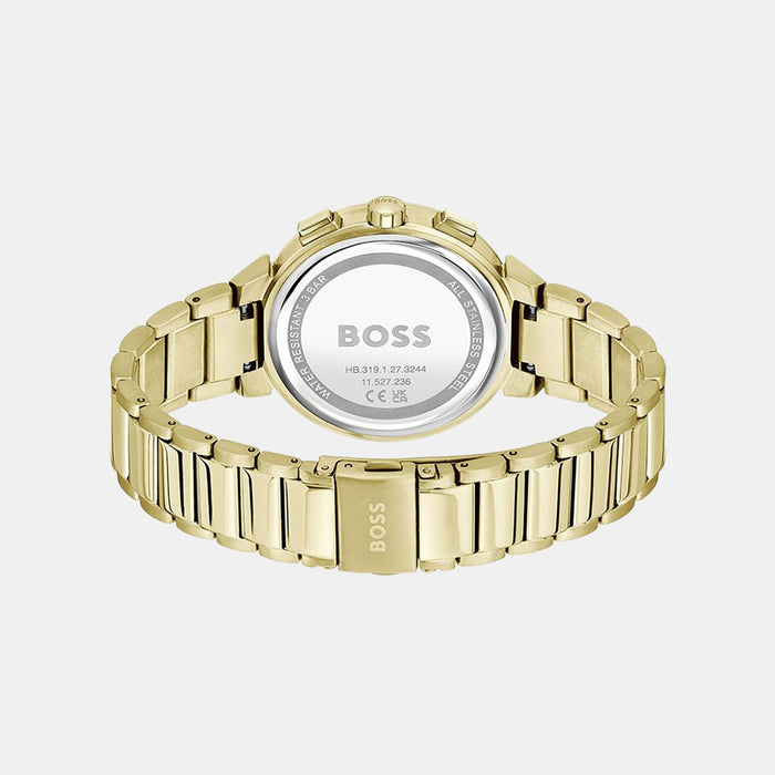 Boss One Women Quartz Silver Dial Multi-Function Stainless Steel Watch 1502807