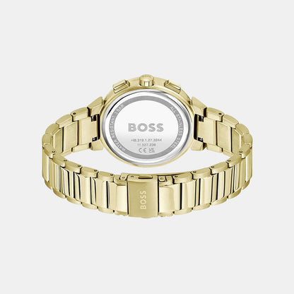 Boss One Women Quartz Silver Dial Multi-Function Stainless Steel Watch 1502807
