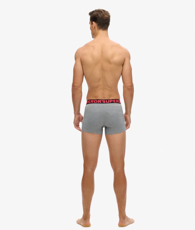 Boxer Triple Pack in Grey Marl