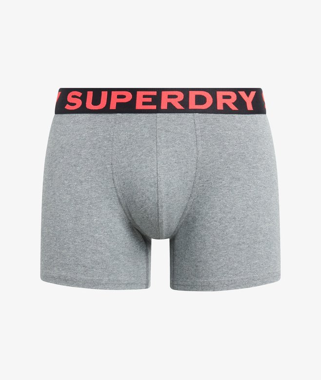 Boxer Triple Pack in Grey Marl