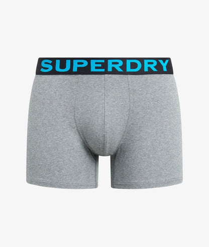 Boxer Triple Pack in Grey Marl